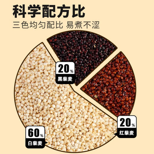 昔日印象玻利维亚三色藜麦黎麦米藜麦米粥饭主食食品代餐 商品图3