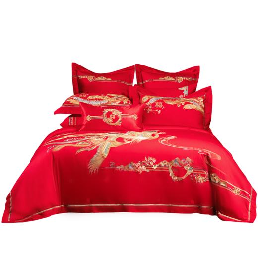 多喜爱 喜玫瑰婚庆床上用品八件套 朝暮相悦cs 商品图6