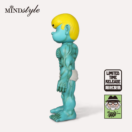 MINDstyle Ron English Menace Hulk 威险气氛 绿巨人艺术收藏手办摆件 2750 商品图1