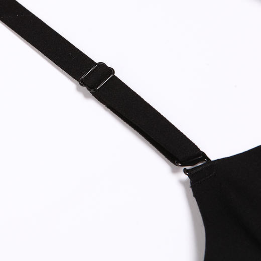 都市丽人零压无痕B杯适穿无痕更百搭泳布内衣薄款3/4杯常规文胸树脂胶圈三排扣新年本命年红品LB32B5 商品图8