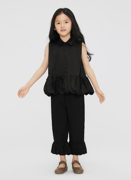 jnby  23年秋款  花苞造型长裤 1N7E13530 商品图9