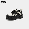 MIO米奥春季圆头高跟复古街潮运动老爹鞋舒适厚底炫酷休闲鞋女鞋M234536470 商品缩略图0