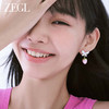 ZEGL设计师草莓小彩串蝴蝶耳环女小众设计感耳钉2023新款银针耳饰 商品缩略图5