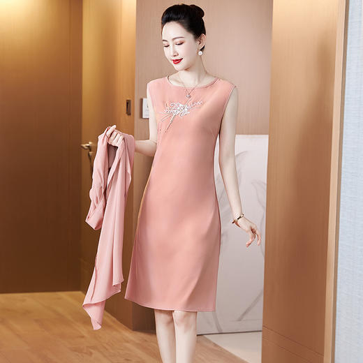 喜婆婆婚宴装高贵气质两件套平时可穿LC-2361 商品图1