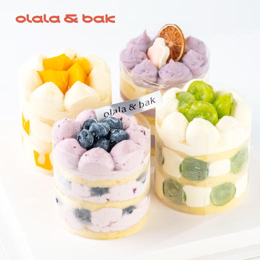 3寸水果蛋糕四拼 商品图0