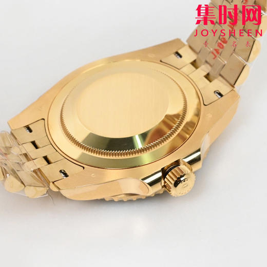 新款劳力士EW格林尼治型系列 新配色黄金款 男士机械腕表 商品图7