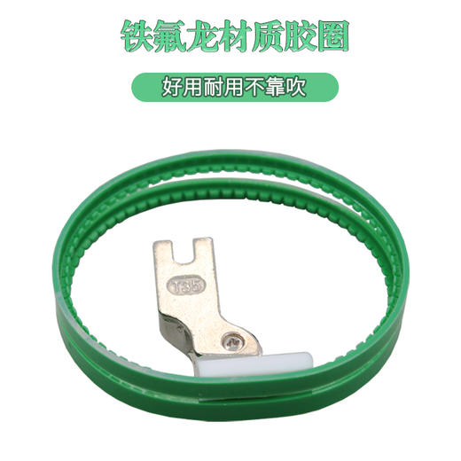 PL平车双胶圈滚轮压脚铁氟龙圈圈压脚压线拼缝合缝 商品图3