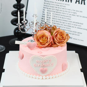 【1491】烛台卡布鲜花款