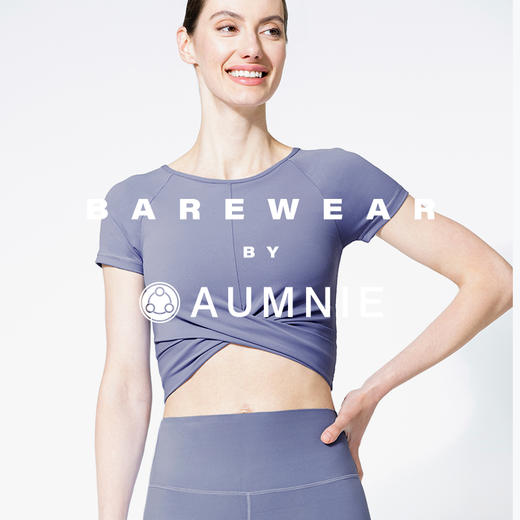 裸感前环绕短袖上衣 / SS NUDE FRONT WRAP TEE 裸感系列 商品图12