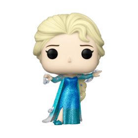 Funko POP! Disney迪士尼100周年纪念款 限定闪粉款 冰雪奇缘Elsa艾莎 动画公仔手办摆件 68942
