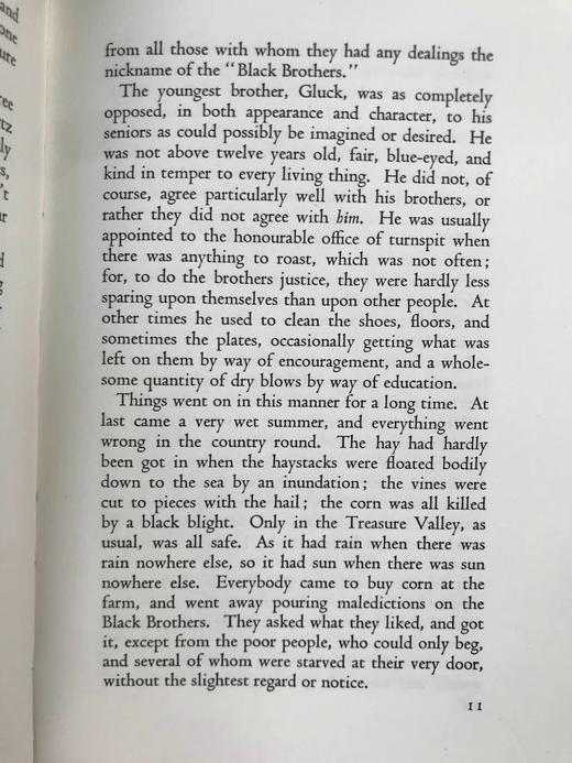 限量570册鬼才拉克姆签名本！1932年 罗斯金《金河王》 4幅彩色插图 犊皮纸软装16开带书匣 商品图11