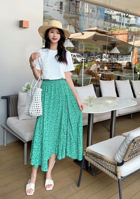 6807#立体绣花T恤