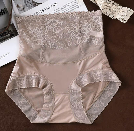 【拍1发3 蚕丝抑jun底档】高腰塑形蚕丝裤，微压力收腹+提臀设计，舒适不紧勒 无痕超裸感 商品图4