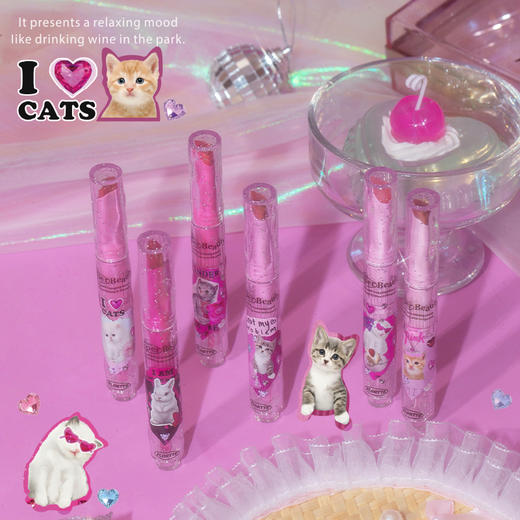 #【3件起拍】FLORTTE/花洛莉亚 怪美莉亚固体唇蜜唇釉口红唇膏笔 商品图0