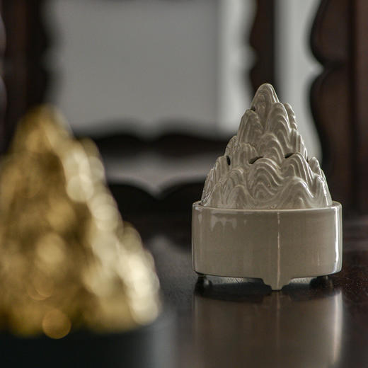 响山 博山炉 直径9.5cm*高13cm 商品图1