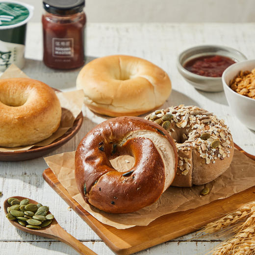 0蔗糖硷水多谷贝果 Pretzel Grains Bagel 商品图6