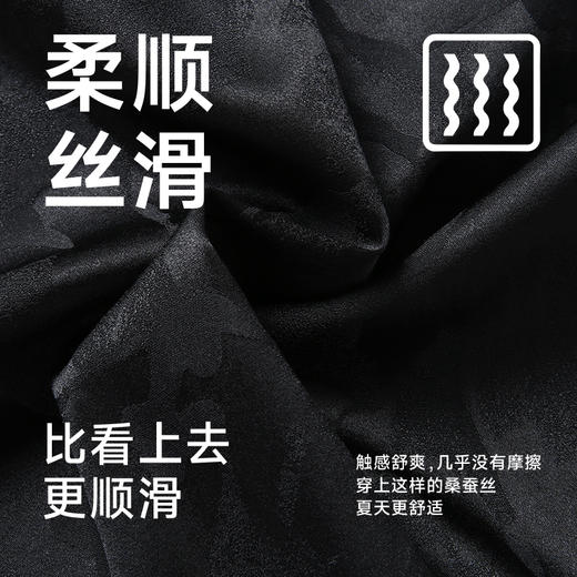 【顺丰】桑蚕丝【新款DWP】大依优型大码高品质短袖衬衫翻领加肥加大男士大号弹力透气舒适 商品图1