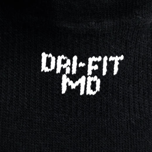 耐克-鞋袜类（夏）E1大童YNKEVERYDAYLTWTFOOT3P黑白 商品图4