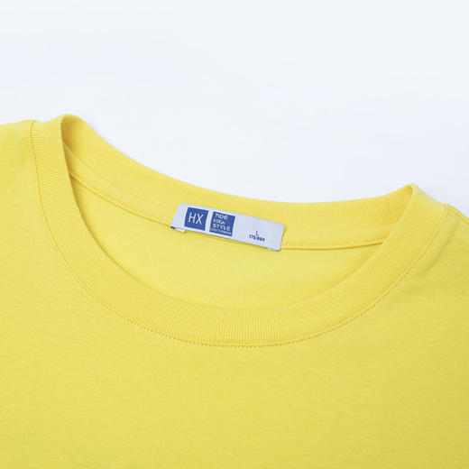 【断码清仓】HX 夏季圆领短袖T恤S102320866101/02 商品图4