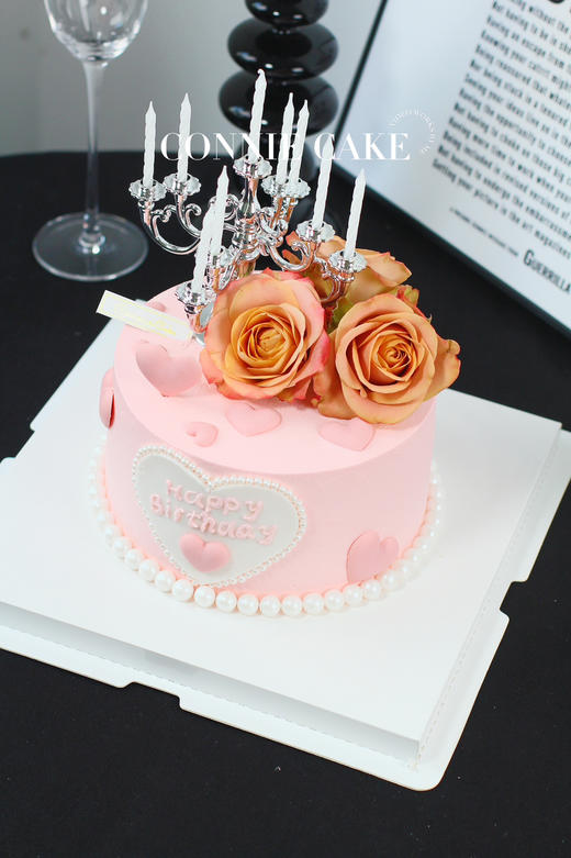 【1491】烛台卡布鲜花款 商品图3