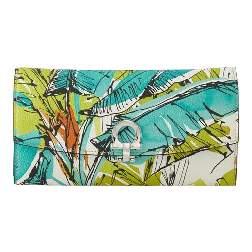 【特价商品不退不换】FERRAGAMO 菲拉格慕 钱包女  0763530-018 .牛皮革（暂无品牌物料包装） 商品图0