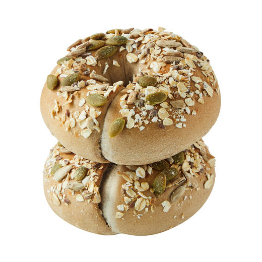0蔗糖黑麦杂粮贝果 Rye Grains Bagel 商品图1
