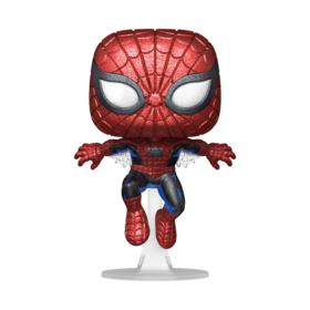 Funko POP! Marvel 80th Spider Man 美漫 漫威英雄80周年初代蜘蛛侠闪粉限定款公仔手办摆件 68371