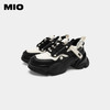 MIO米奥春季圆头高跟复古街潮运动老爹鞋舒适厚底炫酷休闲鞋女鞋M234536470 商品缩略图3