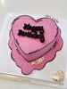 二次元爱心桃蛋糕（枚红色 深粉色） 商品缩略图0
