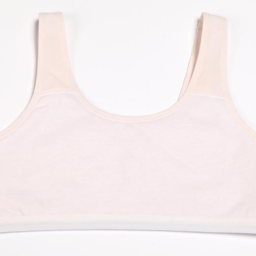 都市丽人少女优选一阶棉质内衣超薄款背心式少女文胸无钢圈无排扣BB36Q2 商品图7