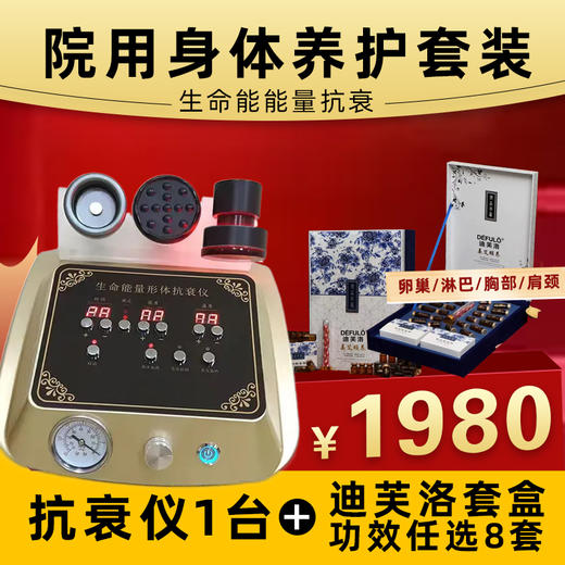 新生命能量形体抗衰仪器+迪芙洛姜艾颐养套8套 注意力度大 商品图0