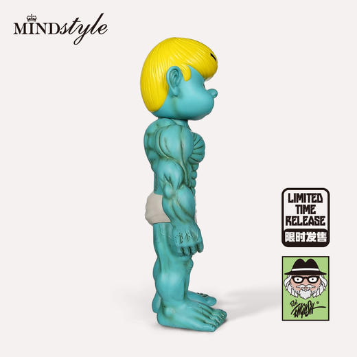 MINDstyle Ron English Menace Hulk 威险气氛 绿巨人艺术收藏手办摆件 2750 商品图2