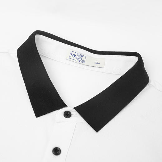 HX 夏季翻领短袖T恤POLO杉Y102320295101/02/03 商品图10