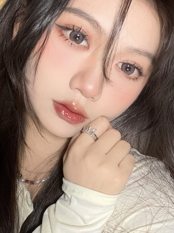 VokiVoki美瞳 年抛隐形眼镜 芋泥泥 14.5mm 1副/2片 左右度数可不同-VVCON美瞳网15