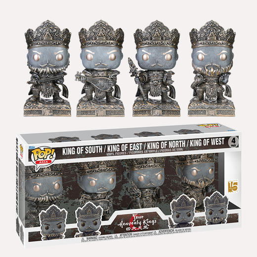Funko POP! Asia 亚洲系列 四大天王 风调雨顺 手办公仔摆件 62845 商品图0
