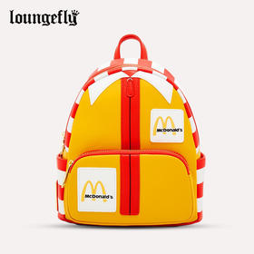 Loungefly McDonald's Ronald McDonald Cosplay Mini Backpack 麦当劳迷你双肩背包 MCDBK0001