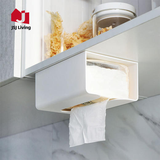 抽纸盒壁挂家用客厅创意厨房纸抽盒卫生间餐巾纸厕所纸巾盒挂壁式 商品图0