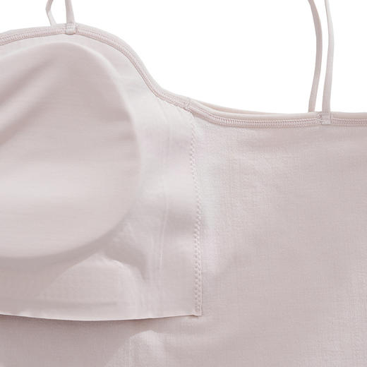 【莫代尔吊带】无缝吊带背心莫代尔文胸无钢圈胸垫打底内搭美背裹胸 商品图10