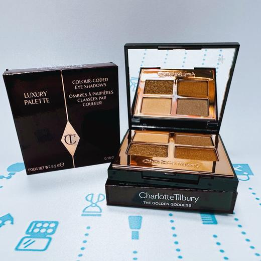 CT 四色眼影 #The golden goddess （320363） 商品图0