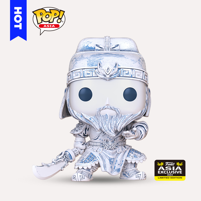Funko POP! Asia 亚洲系列 三国演义 关羽青花瓷版本手办公仔摆件 69165