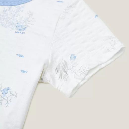 英氏-内衣类（夏）H4碧浮短襟蛤英氏白YLABJ2P007A 商品图3