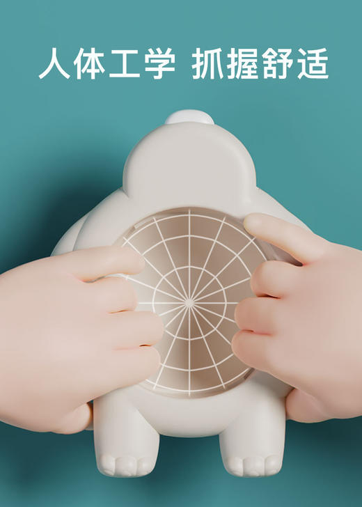 宝宝扣洞洞球益智玩具，北极熊早教抓握，可咬婴儿按压手指。帮助宝宝锻炼手眼协调能力、认知能力和触觉感知能力，促进宝宝的身心发展！ 商品图2