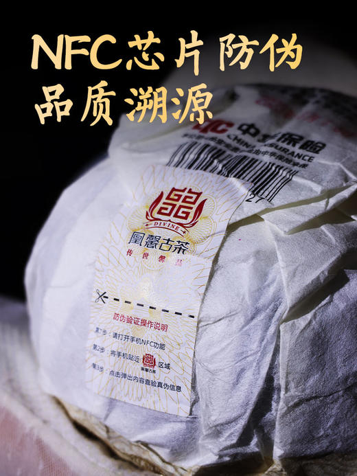 凰馨23年《那卡龙团贡茶500克生茶》古树普洱茶 商品图4