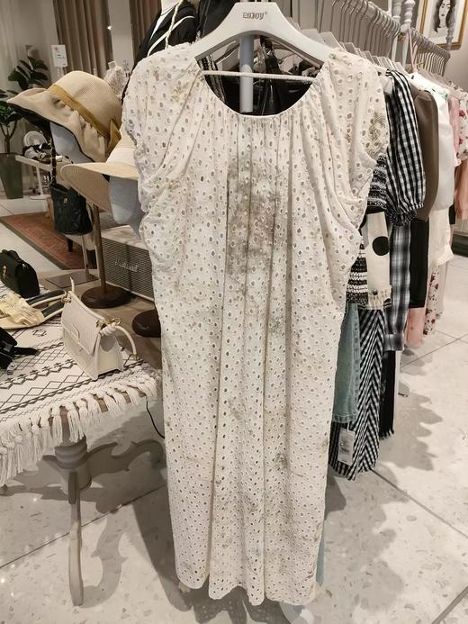 【门店同款】夏季扎染刺绣腰带连衣裙 150751272 商品图0