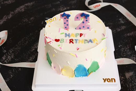 周岁快乐—彩色花边（下单时备注几岁和颜色） 商品图0