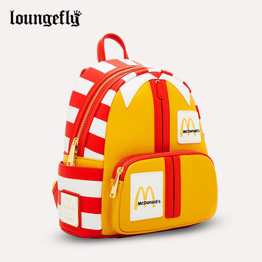 Loungefly McDonald's Ronald McDonald Cosplay Mini Backpack 麦当劳迷你双肩背包 MCDBK0001 商品图2