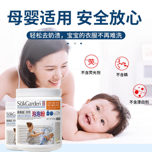 蔬果园活氧泡泡粉（强效型）300g+200g 商品图0