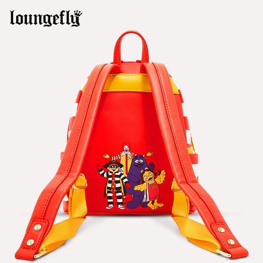 Loungefly McDonald's Ronald McDonald Cosplay Mini Backpack 麦当劳迷你双肩背包 MCDBK0001 商品图4