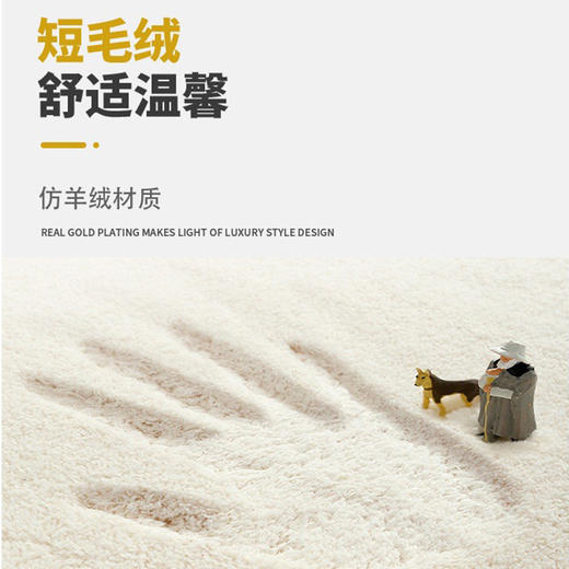 卡通猫咪仿羊绒宠物垫睡垫 坐垫 柔软舒适40*60cm 商品图1