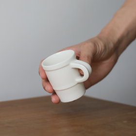 中国 余元枫 「缓坡」咖酒茶品鉴杯 咖啡杯茶杯把手杯
